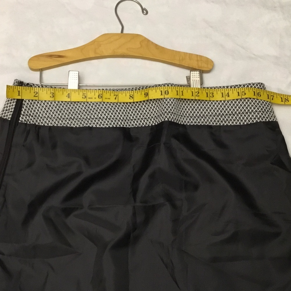 Loft patterned skirt women size 10 - Picture 9 of 11